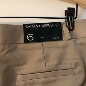 Banana Republic Sloan Cotton Pant